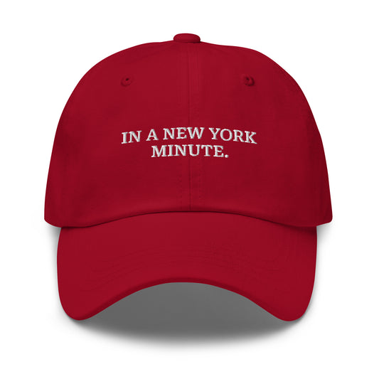 Nolita In A New York Minute Cap in Cranberry