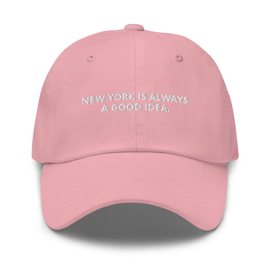 Nolita New York Is Always A Good Idea Cap in Pink