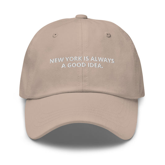 Nolita New York Is Always A Good Idea Cap in Stone