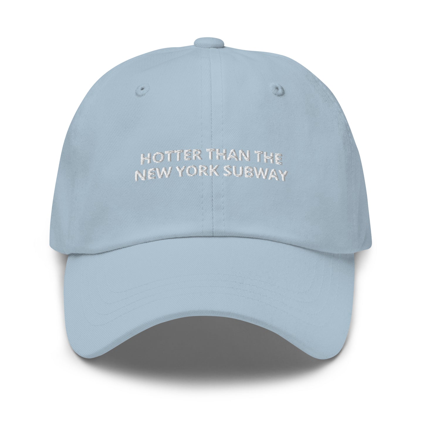 Nolita Hotter Than The New York Subway Cap in Light Blue