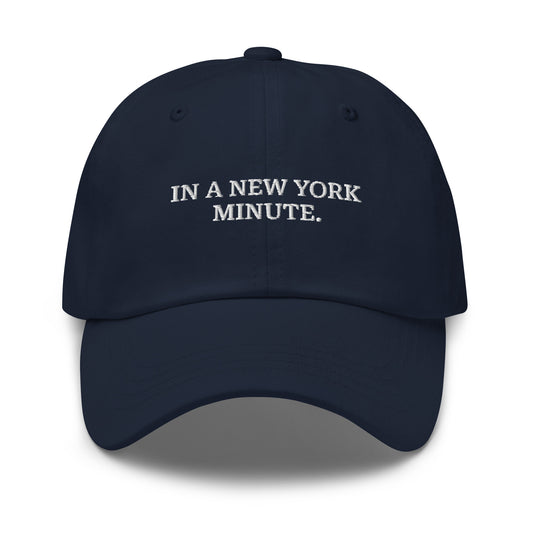 Nolita In A New York Minute Cap in Navy