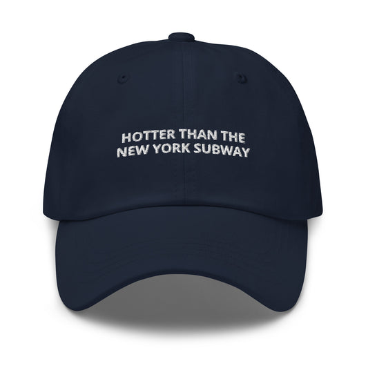 Nolita Hotter Than The New York Subway Cap in Navy