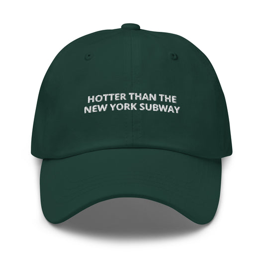 Nolita Hotter Than The New York Subway Cap in Spruce