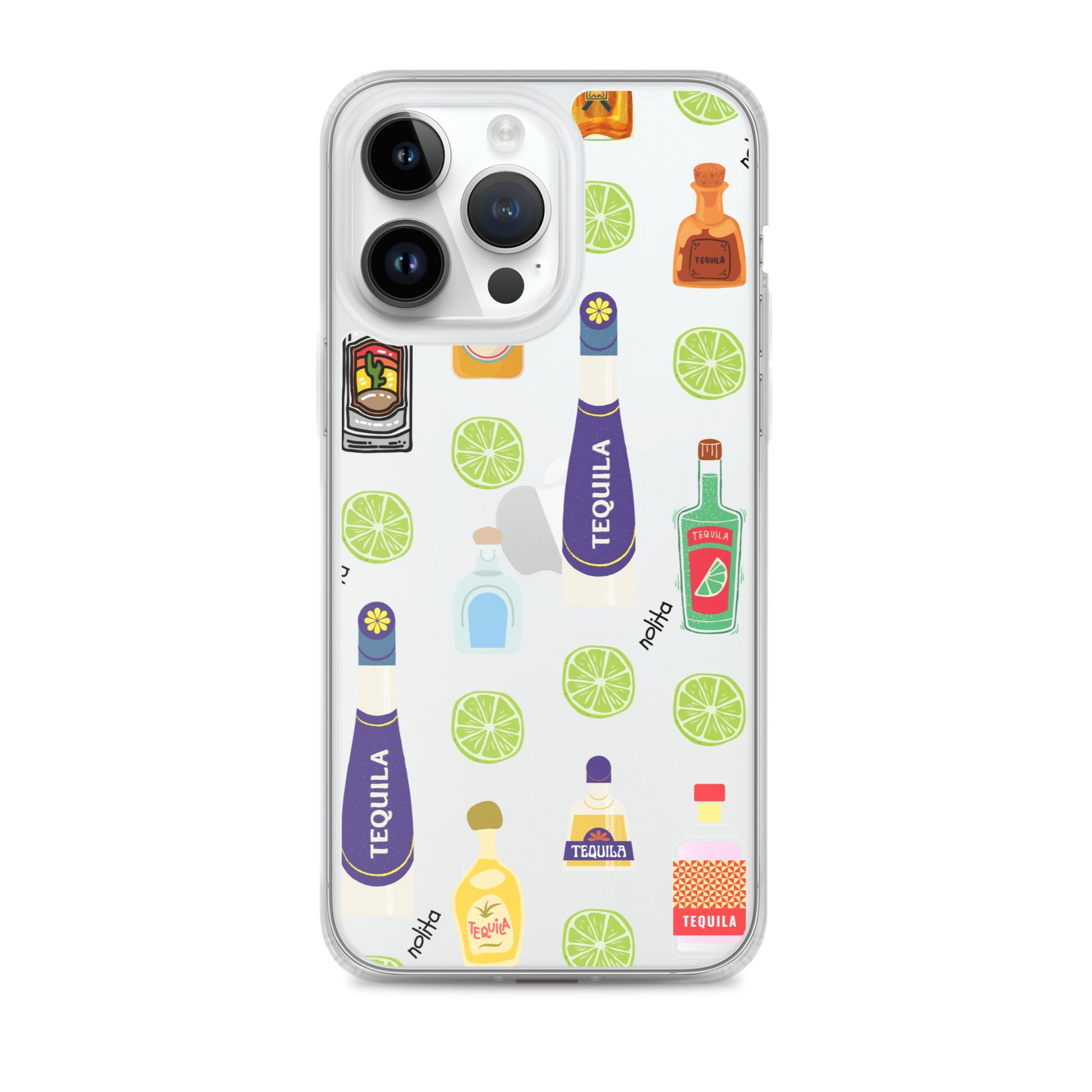 Nolita Tequila All Over iPhone Case, iPhone 14 Pro Max