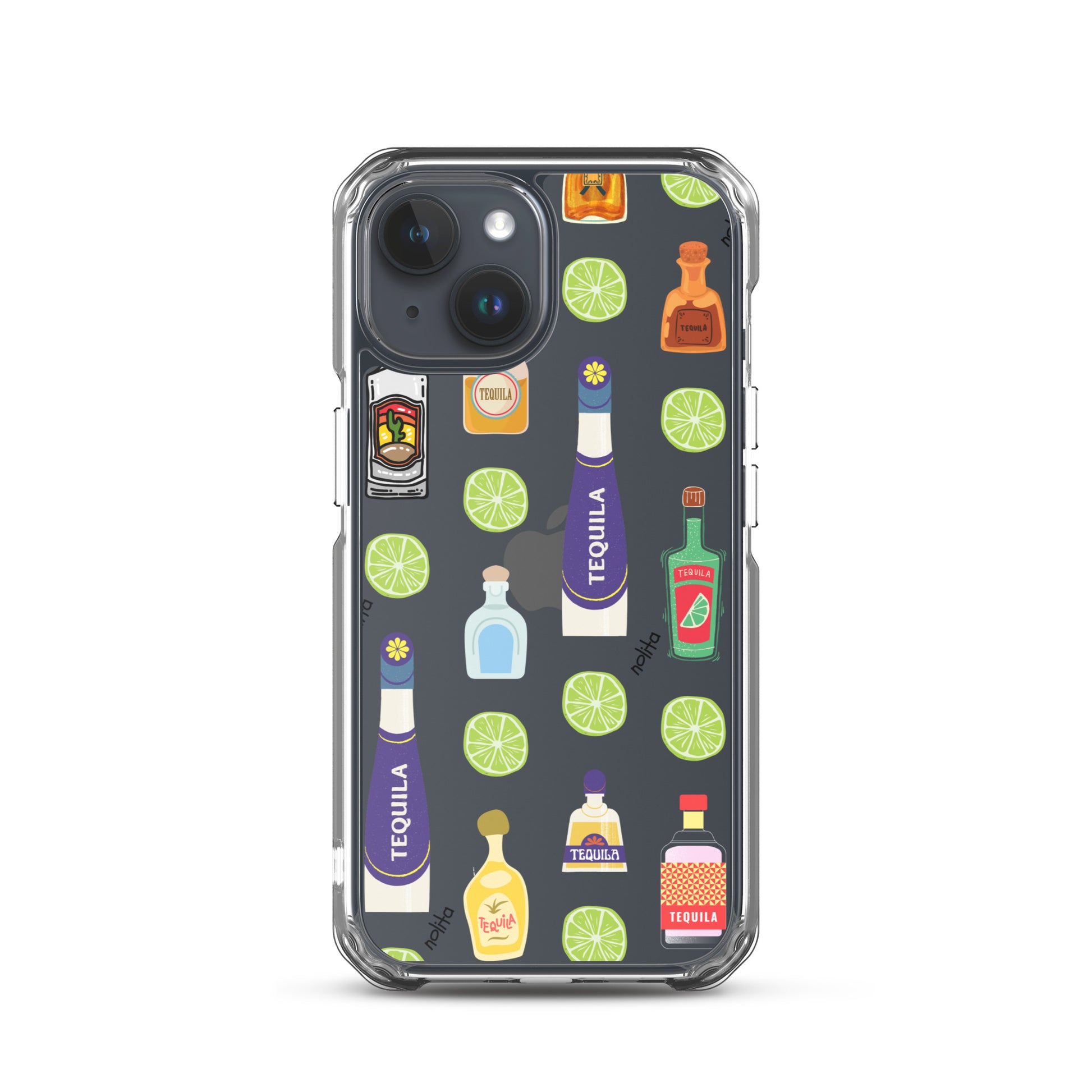 Nolita Tequila All Over iPhone Case, iPhone 15