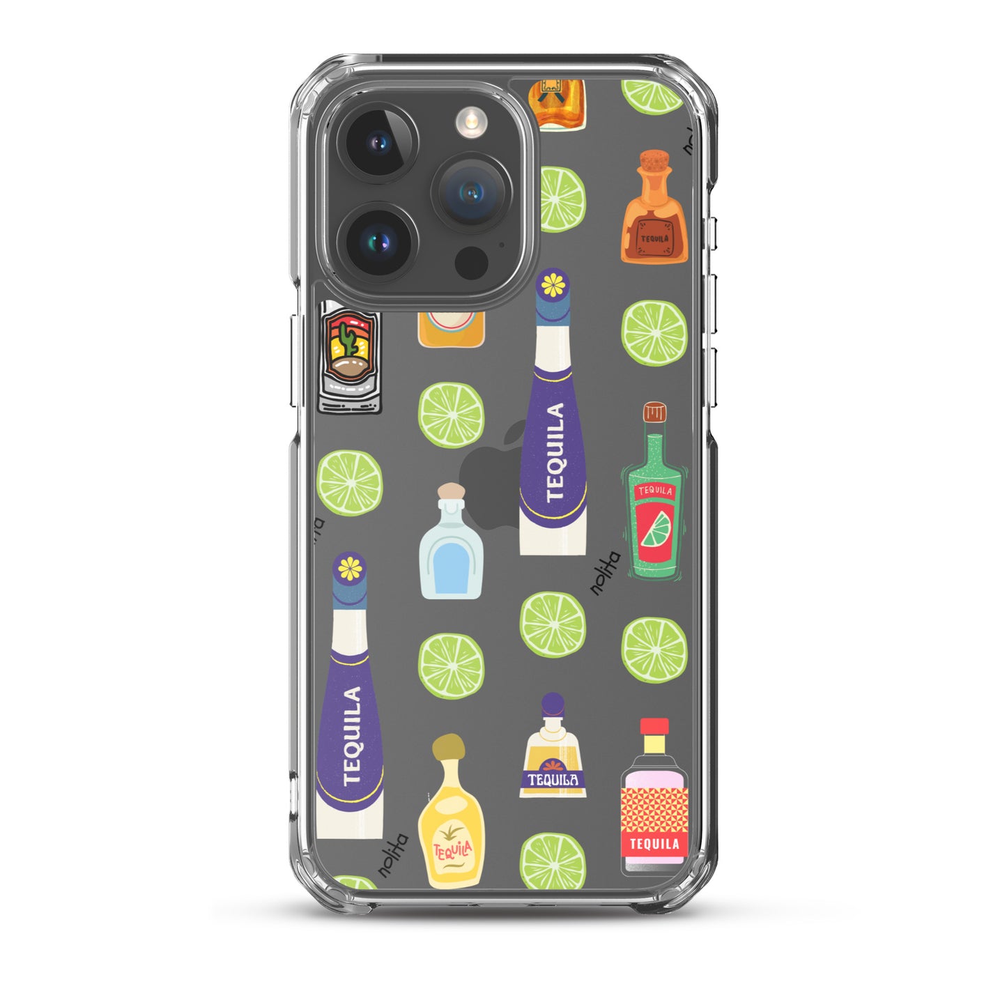 Nolita Tequila All Over iPhone Case, iPhone 15 Pro Max
